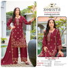 10015 A To D By Zorista Chinon Silk Pakistani Plazzo Suits Wholesale Online
